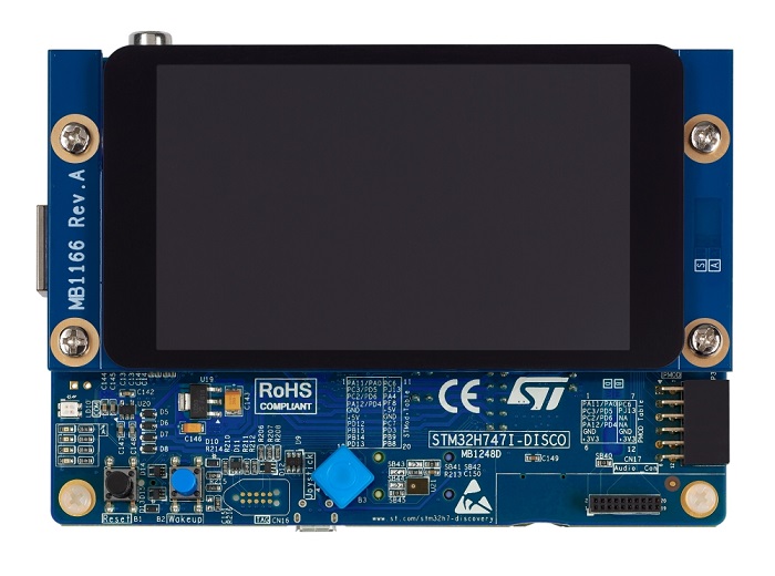 STM32H747I-DISCO | STM32, STM8ファミリはSTの32bit／8bit汎用